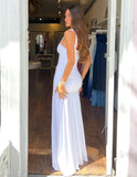 Midnight Maxi Dress - White