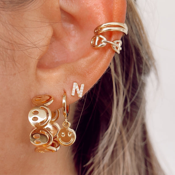 Smiley Face Hoops